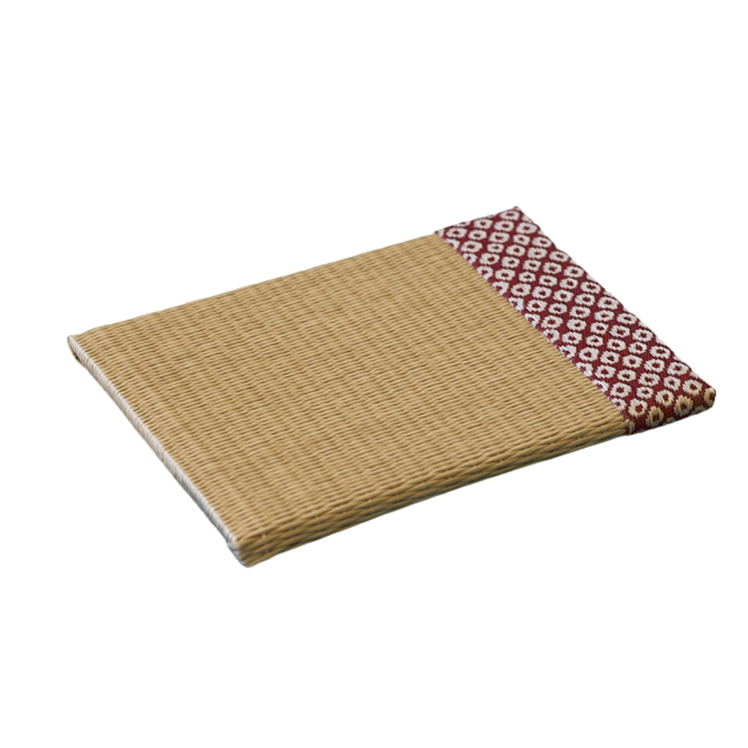 Mini Tatami Mat - IndianRed / Japanese Display for Incense