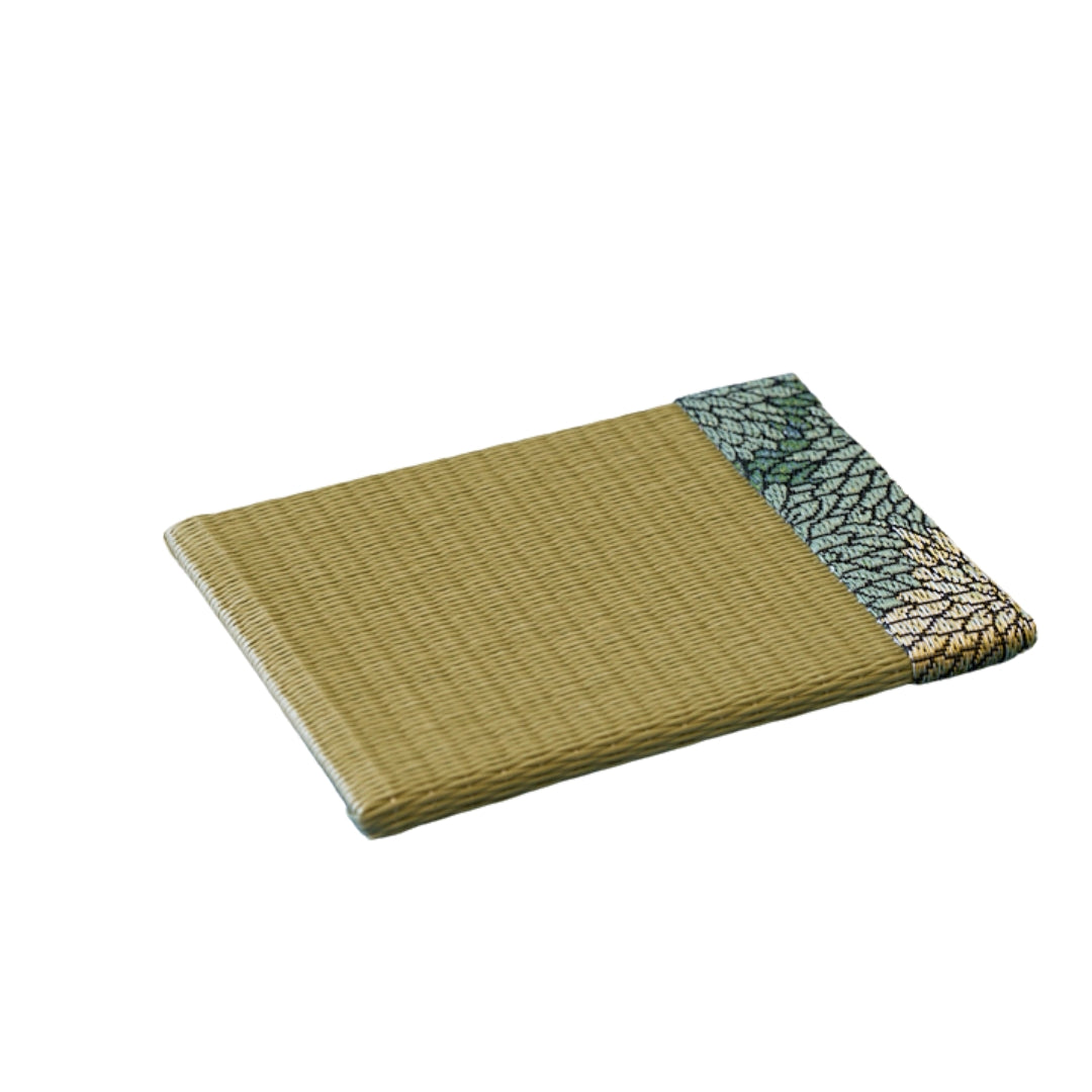 Mini Tatami Mat - Green / Japanese Display for Incense