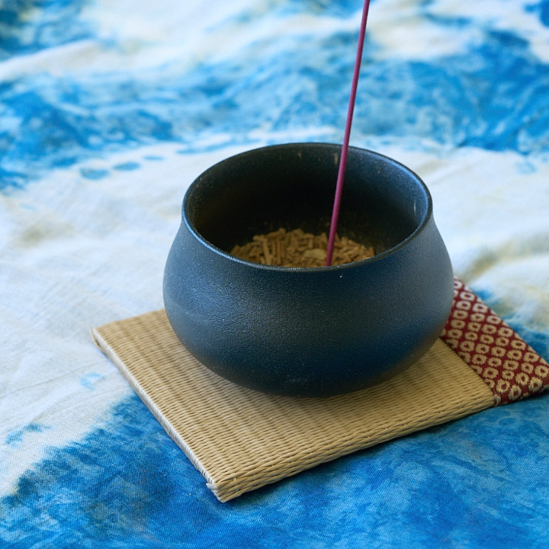 Mini Tatami Mat - IndianRed / Japanese Display for Incense